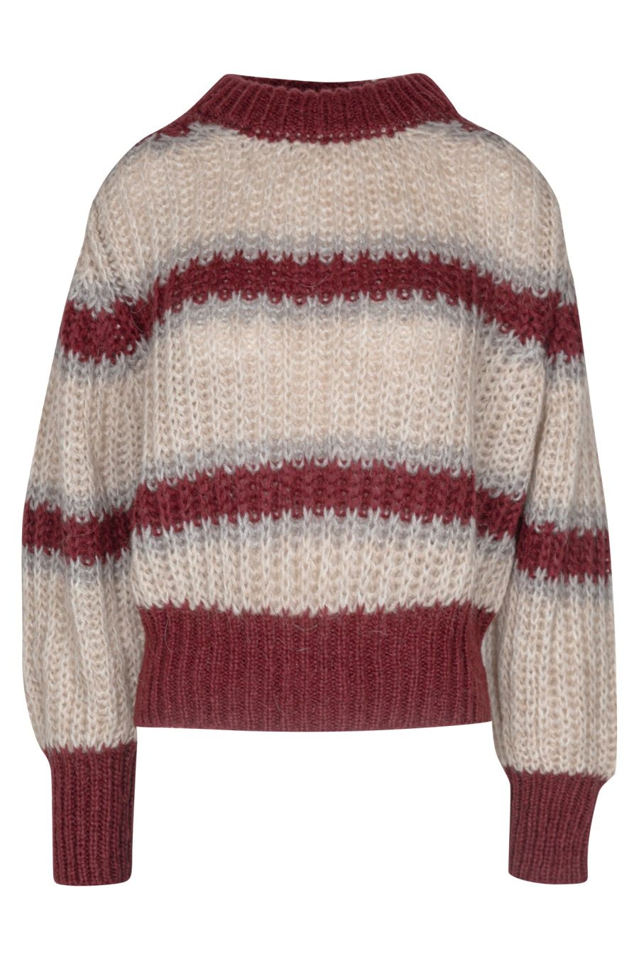 So Allure - Sweater - 441904 - Beige/Bordeaux