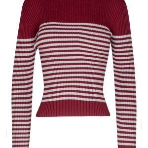 So Allure - Sweater - 441913 - Bordeaux/Grey