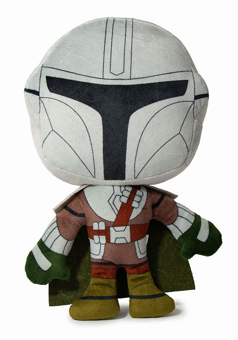 Star Wars the Mandalorian Squeaky Plush Dog Toy