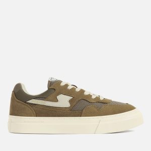 Stepney Workers Club Men's Pearl S-Strike Suede Trainers - UK 7