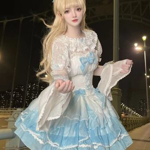 Sweet Lolita Dress Polyester Sleeveless Sweet Lolita Dress