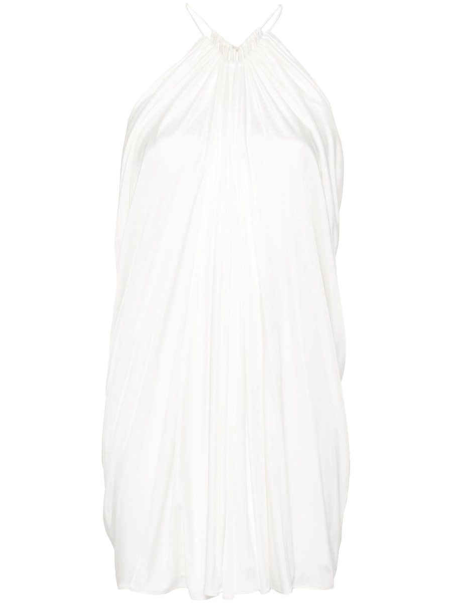 TOM FORD WOMEN Halterneck Cocktail Dress Natural