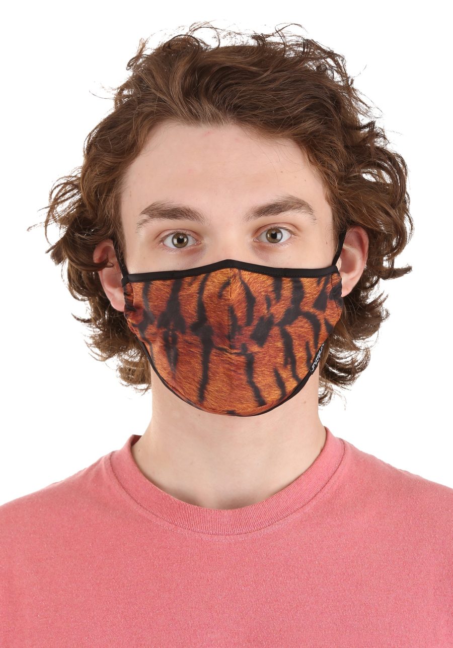 Tiger Protective Fabric Face Covering Mask