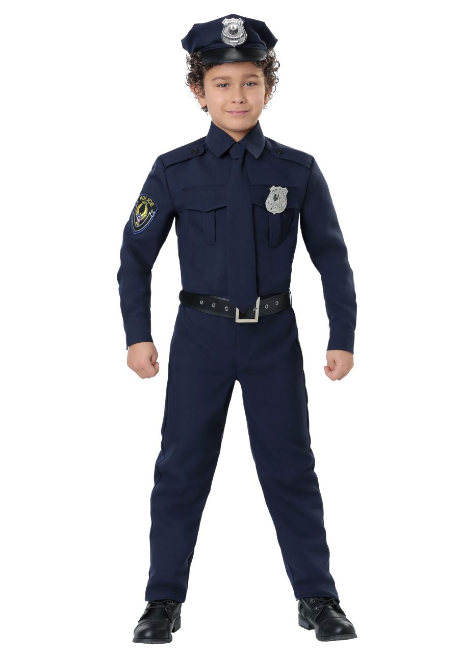 Toddler Cop Costume for Boys