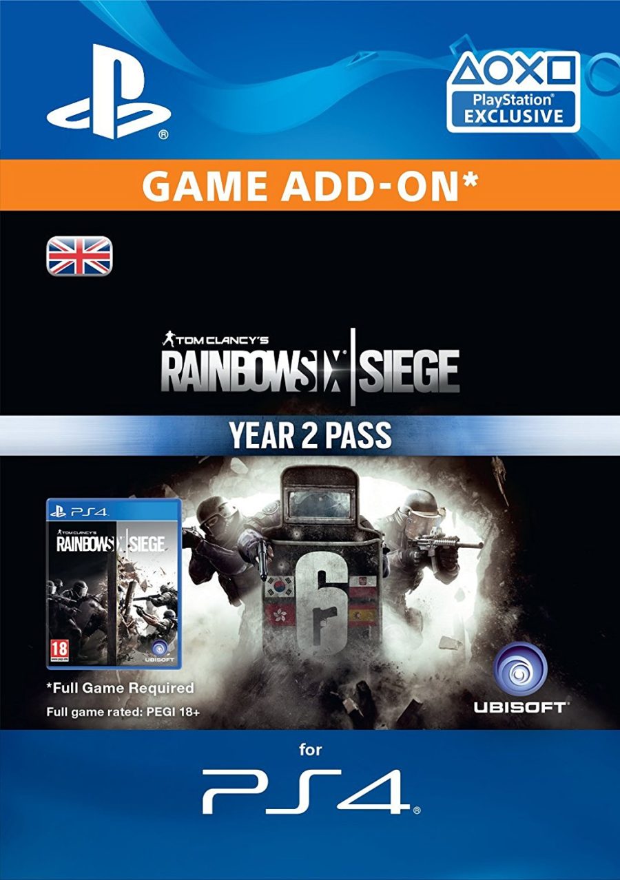 Tom Clancy's Rainbow Six Siege Year 3 Pass Digital Copy Key (Playstation 4)