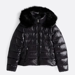 Tommy Hilfiger GLOSS DOWN TYRA JKT WITH FUR jacket