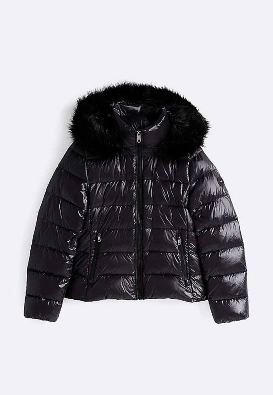 Tommy Hilfiger GLOSS DOWN TYRA JKT WITH FUR jacket