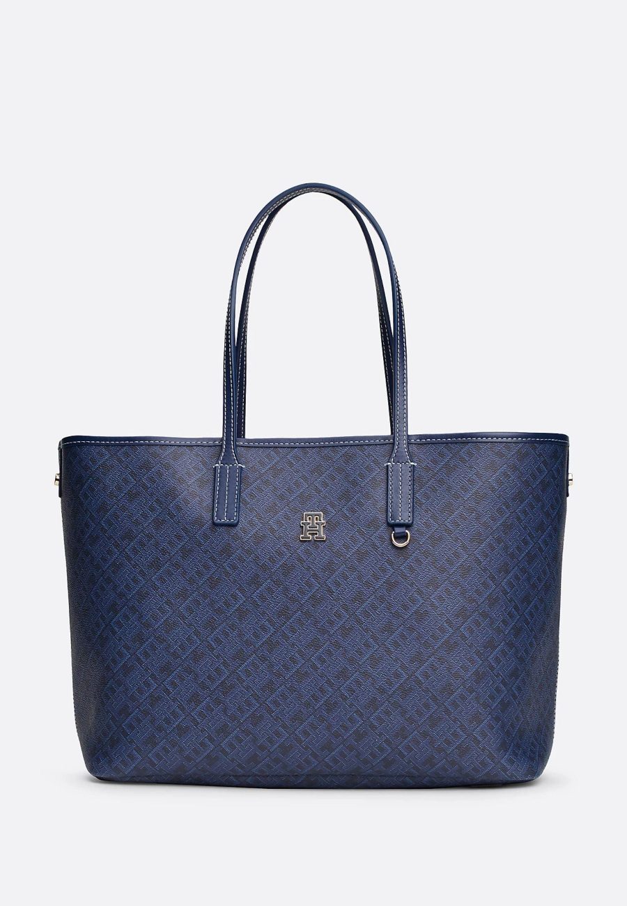 Tommy Hilfiger TH MONOPLAY LEATHER TOTE BAG