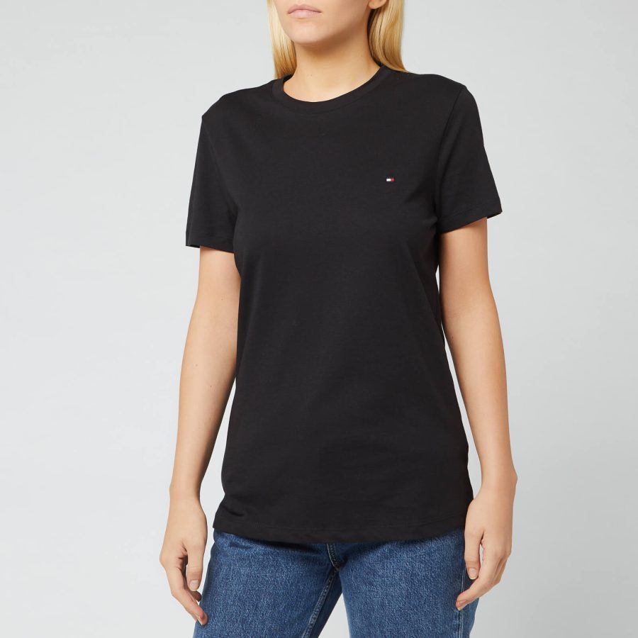 Tommy Hilfiger Women's Heritage Crew Neck T-Shirt - Masters Black - XS