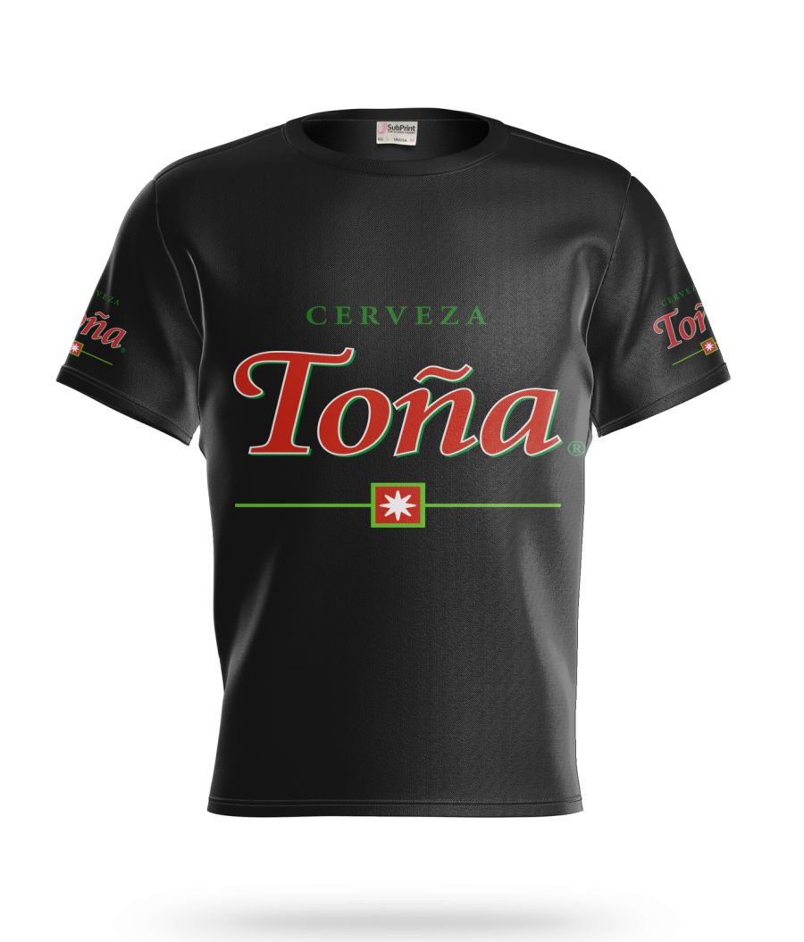 Tona Beer Logo Black Short Sleeve T-Shirt Gift New Fashion