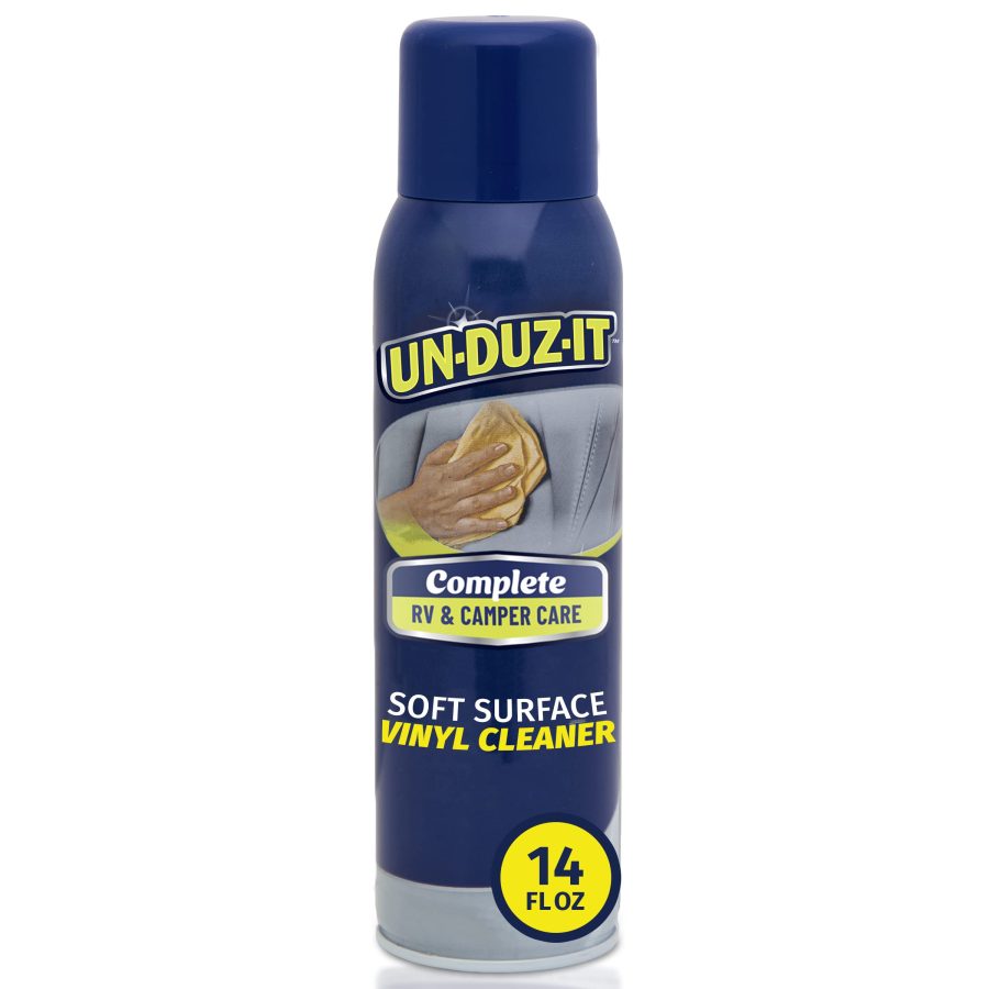 UNDUZIT 126880 RV Soft Surface and Vinyl Cleaner, Multi-Surface Cleaner and Stain Remover for RVs and Campers, 14 oz Spray Can