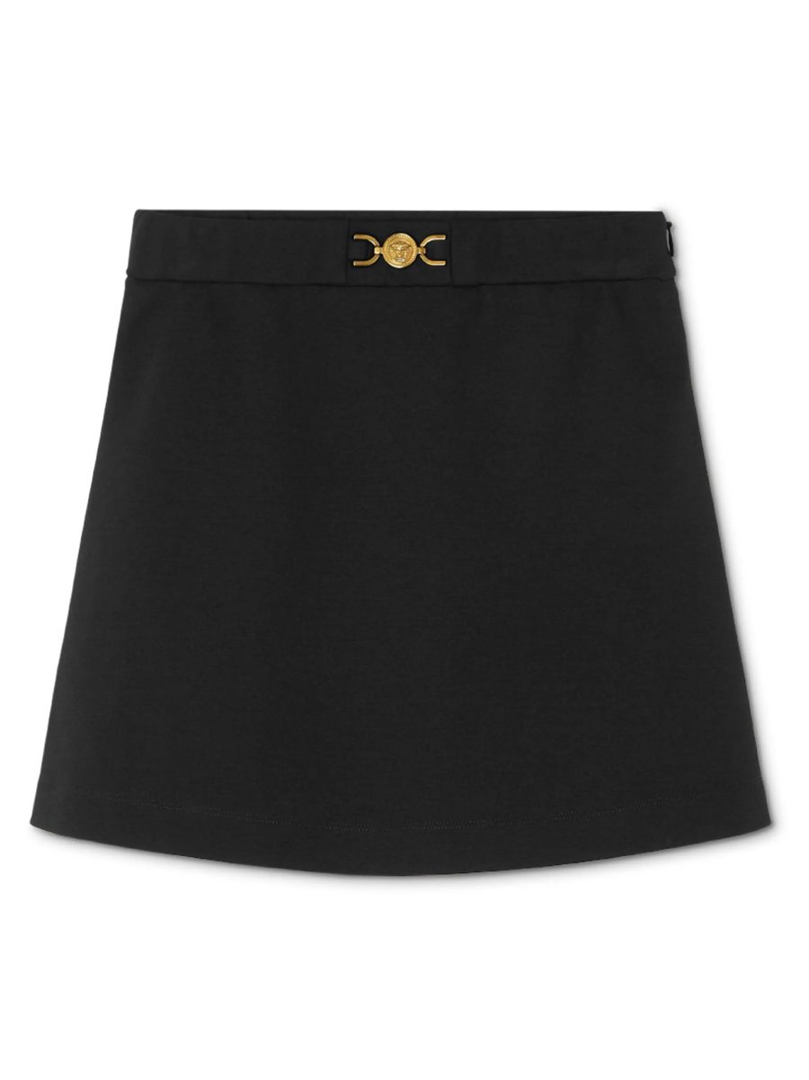 VERSACE KIDS Girls Medusa '95 Miniskirt Black