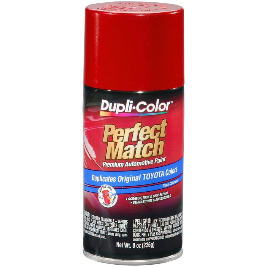 VHT BTY1618 P/M BARCELONA RED M 3R3, Use For Automotive Body Paint Repair; Metallic Barcelona Red Paint Code 3R3; 8 Ounce Aerosol Can