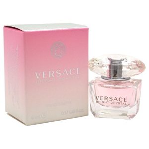 Versace Bright Crystal Mini Eau De Toilette for Women, 0.17 Ounce