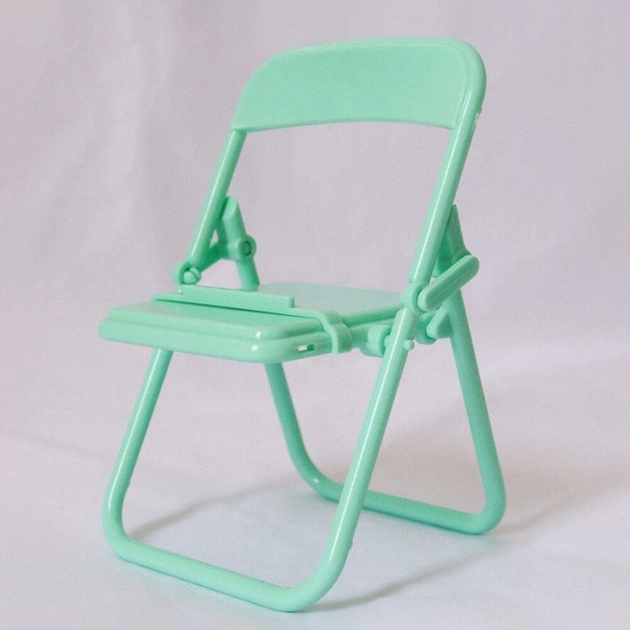 Versatile Mini Folding Chair Phone Stand