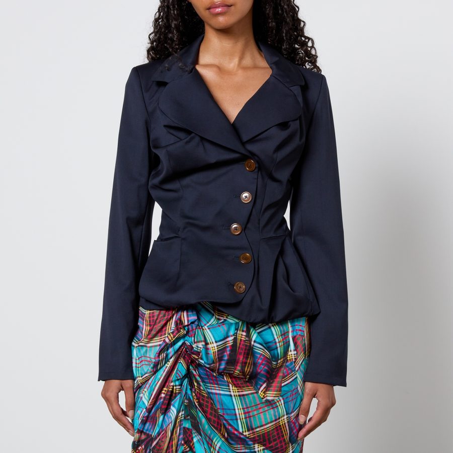 Vivienne Westwood Drunken Tailored Wool Jacket - IT 40/UK 8