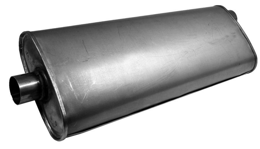 WALKER 18952 SoundFX Direct Fit Exhaust Muffler 2.5 INCH Inlet (ID) 2.25 INCH Outlet (ID) for Jeep Grand Cherokee