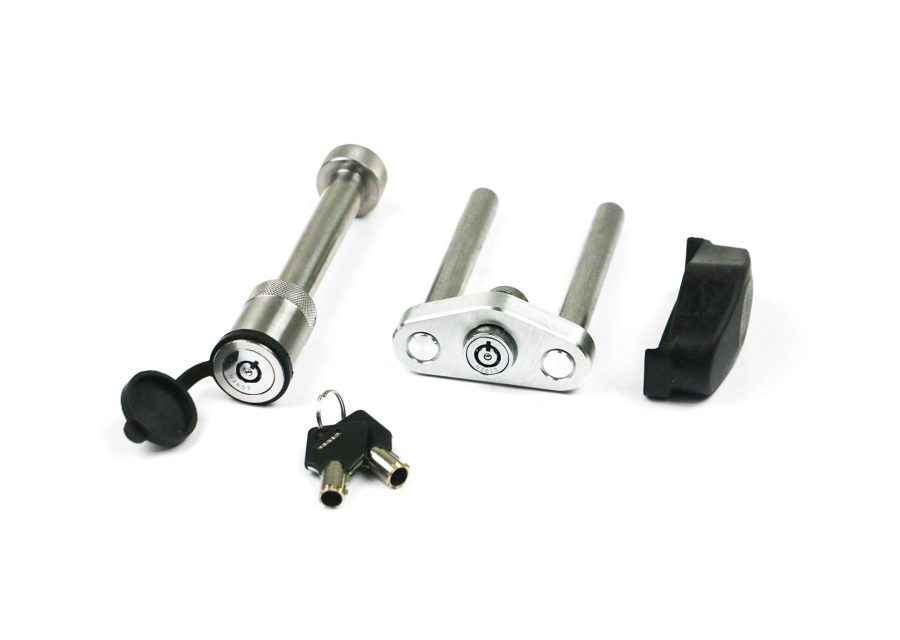 WEIGH SAFE WS06 Keyed Alike Dual Pin Lock and Receiver Pin (Designed to Function with 2 INCH,2.5 INCH & 3 INCH Receivers). ONLY FITS 180 Hitch Ball MOUNTS, Black