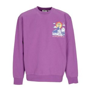 We Come From The Sun Men's Lightweight Crewneck Sweatshirt Premium French Crew Dewberry