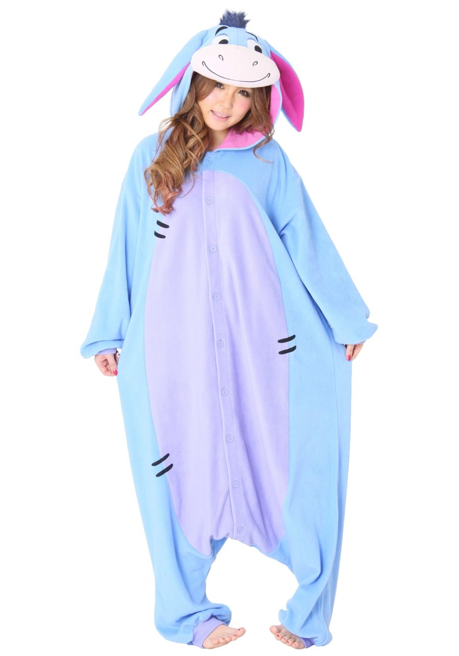 Winnie the Pooh Eeyore Kigurumi Pajamas