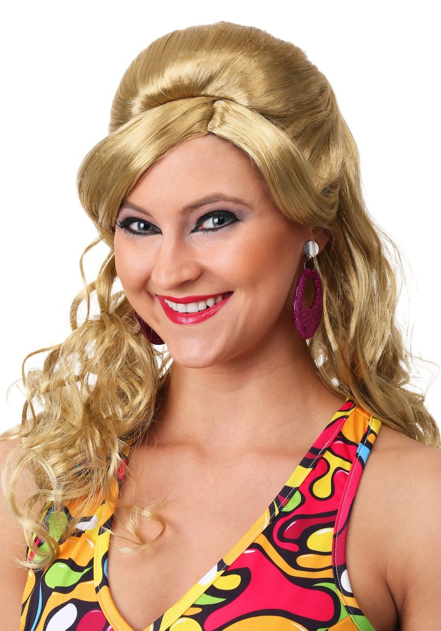 Women's 60's Gogo Mod Blonde Wig