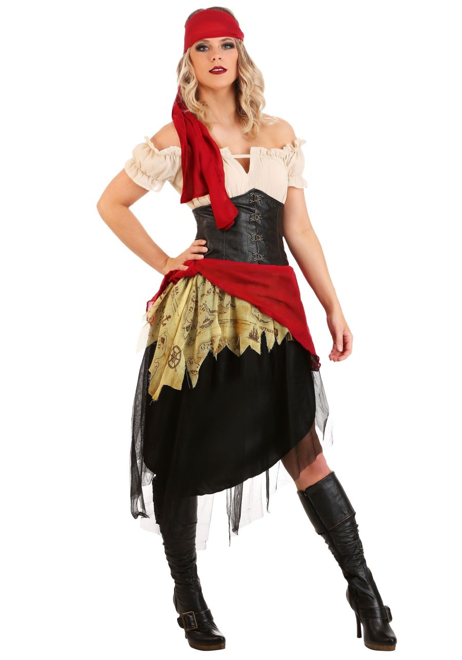 Women's Beautiful Buccaneer Costume