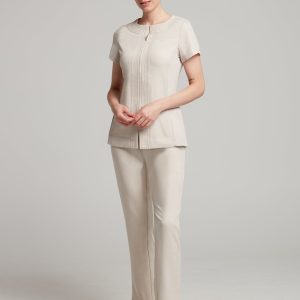 Women's Faux Linen Long Pant