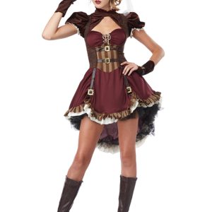 Women's Steampunk Lady Costume