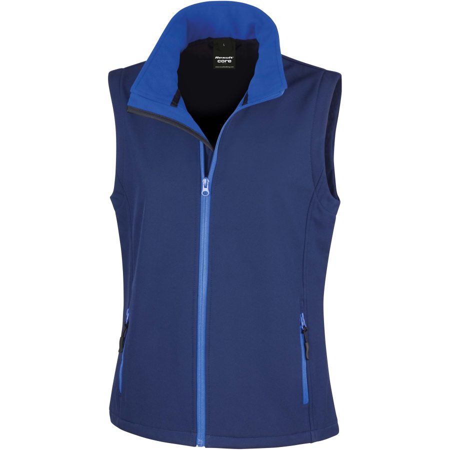 Women's sleeveless puffer jacket Result Softshell