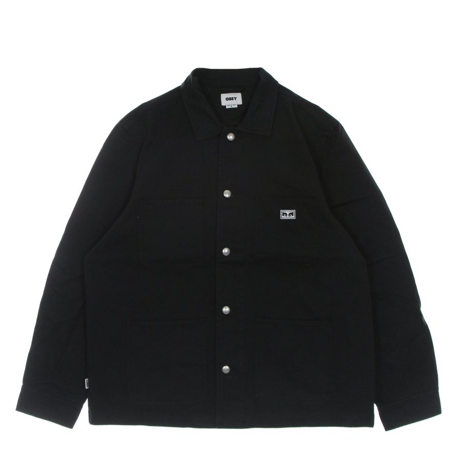 Workwear Jacket Men Summer Jacket Black