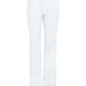 ZIMMERMANN WOMEN Wonderland Denim Trouser White