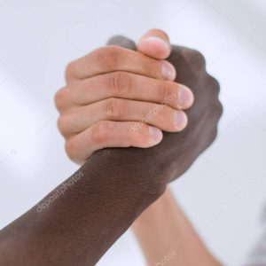 close up.friendly handshake of business partners