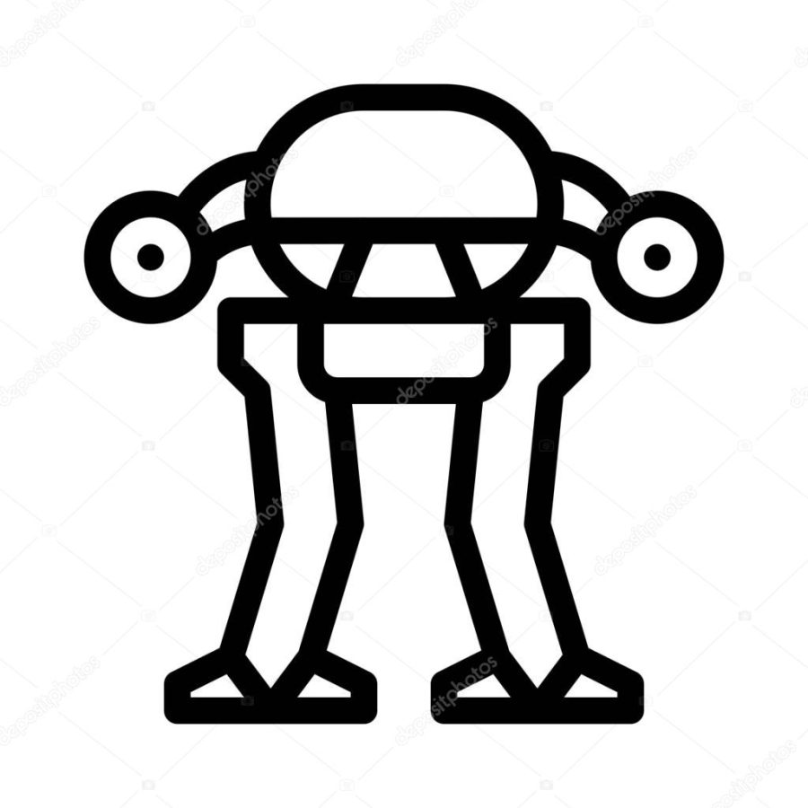 ed 209 icon vector illustration