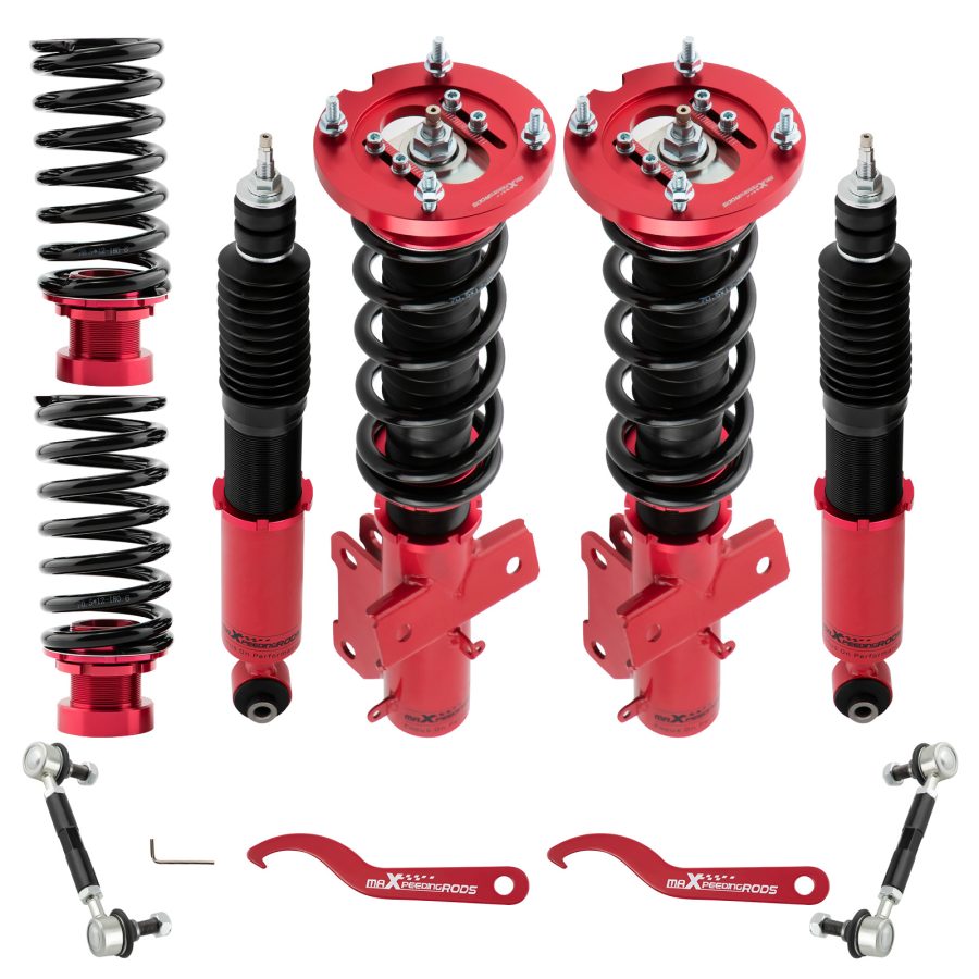 for Ford Mustang Convertible Sedan 05-14 Coilovers Shock Kits 24 Ways Adj Damper lowering kit