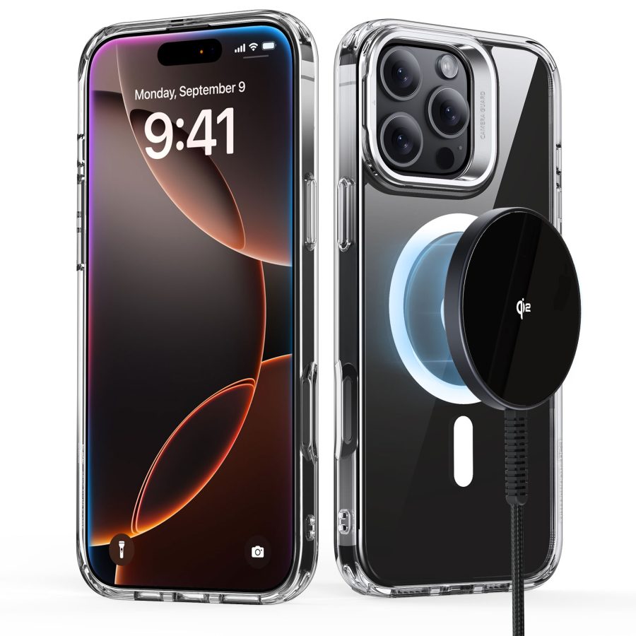 iPhone 16 Pro Wireless Charging Bundle Clear