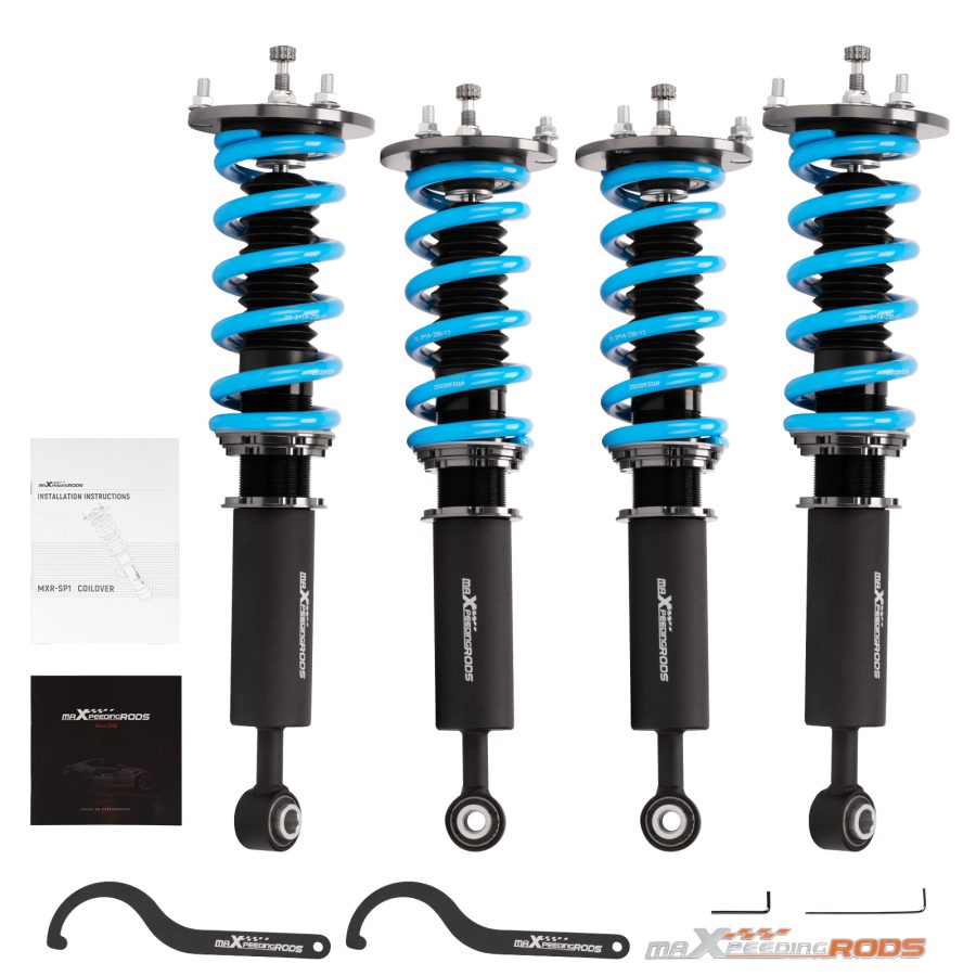 maXpeedingrods COT6 Coilovers Damper Adjustable compatible for LEXUS LS430 2001-2006 UCF30 lowering kit