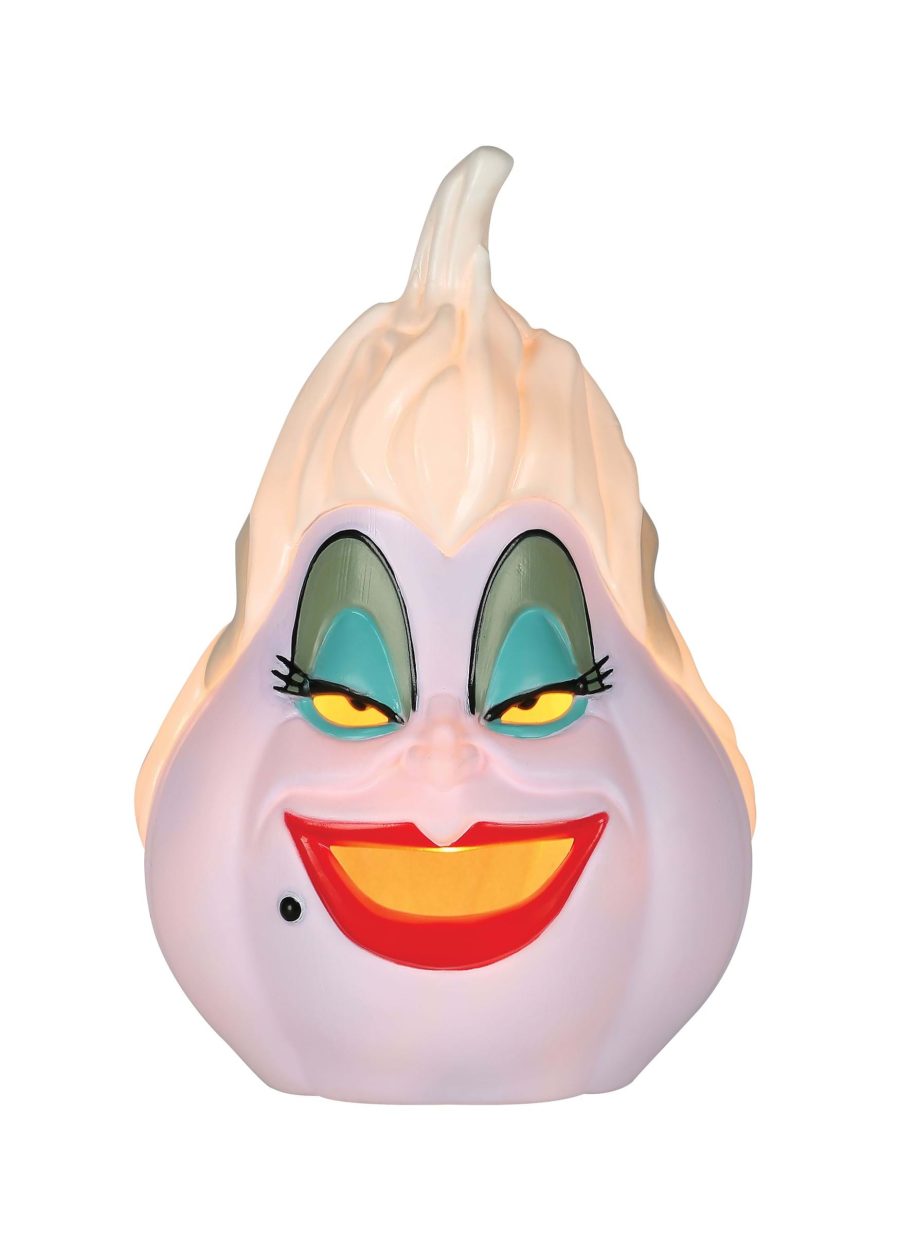 10 Disney Ursula Light Up Pumpkin Decoration