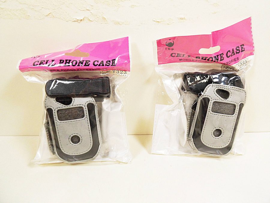 2 Replacement Cell Phone Cases for Motorola V323 Cellular Flip Phones Belt Clip