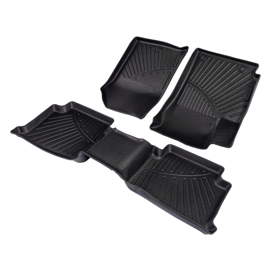 2 Row TPE Rubber Floor Mats Liner For Kia Seltos 2021 2022 2023 2024 Front Left