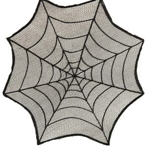 30-Inch Round Spider Web Table Cover