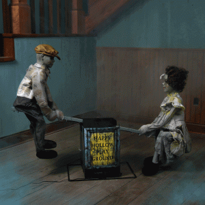 3FT Animated See Saw Dolls Playground Prop