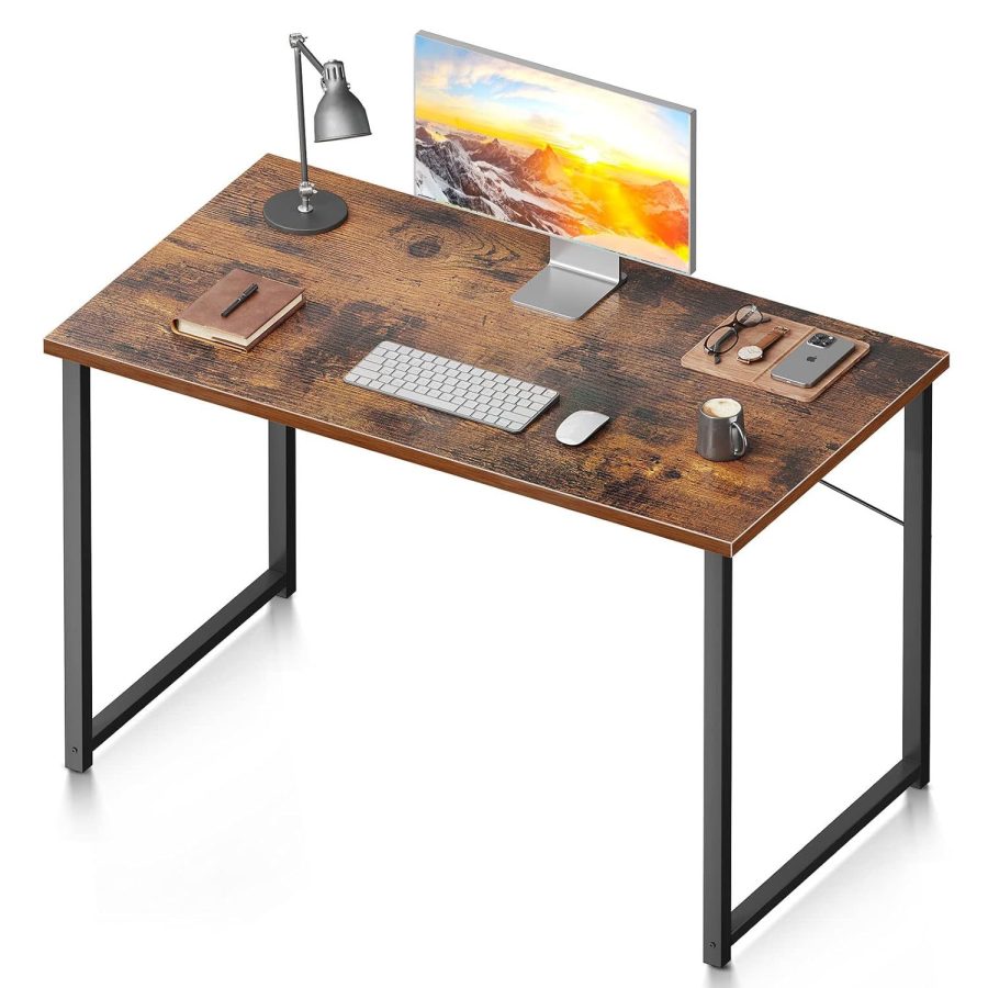 40 Inch Computer Desk, Modern Simple Style Desk For Home Office, Study Student W