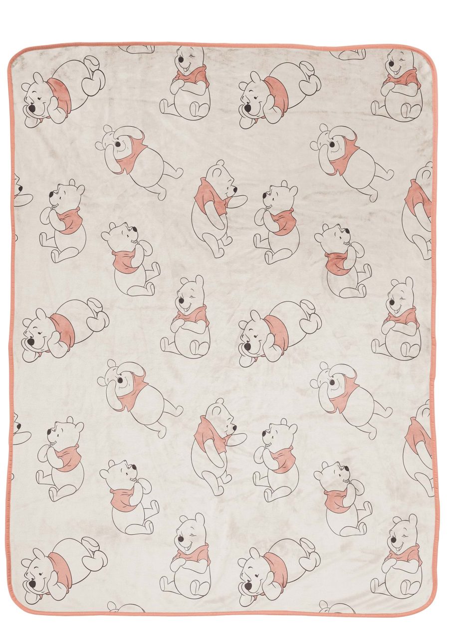 46x60 Disney Winnie the Pooh Silk Touch Throw