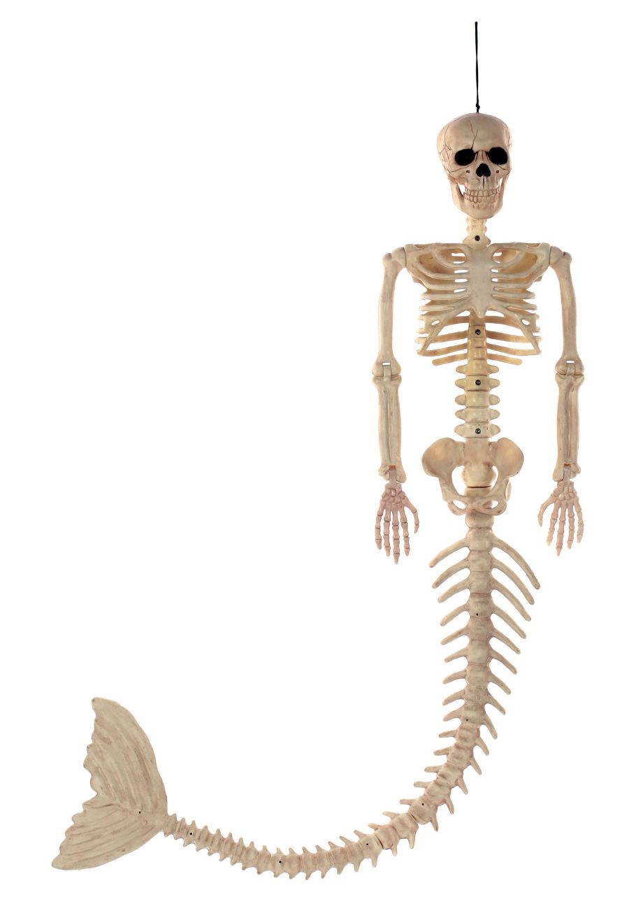 48 Inch Mermaid Skeleton Decoration