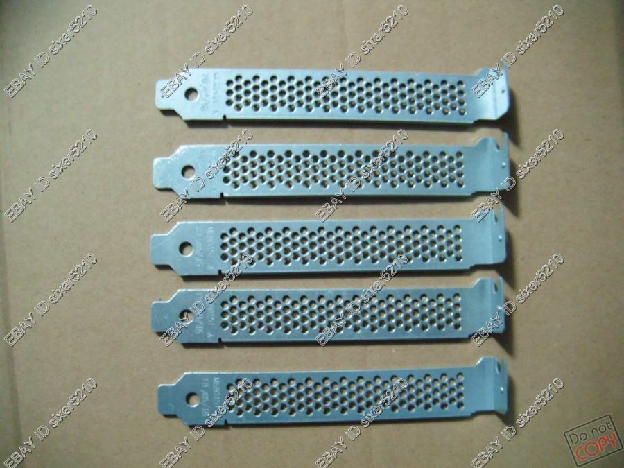 5 PCS Dell 4U Alienware Area 51 R2 Desktop PCI Blank Slot Cover Full height Vent