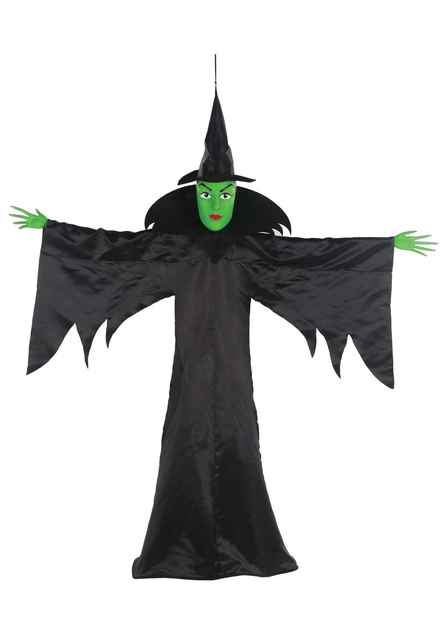 64 Inch Hanging Witch Decoration