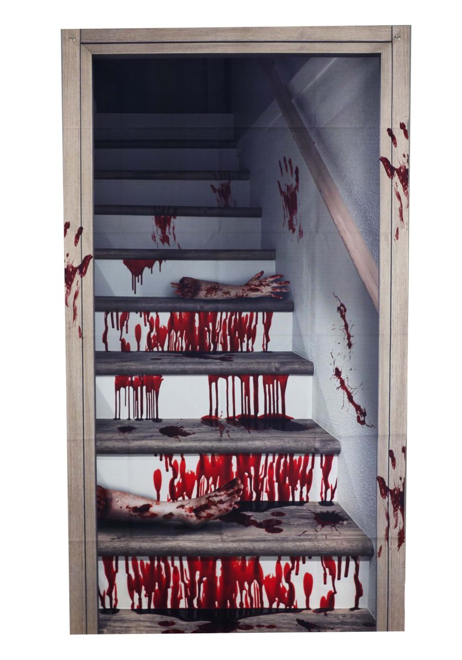 71 Bloody Horror Stairwell Curtain Decoration