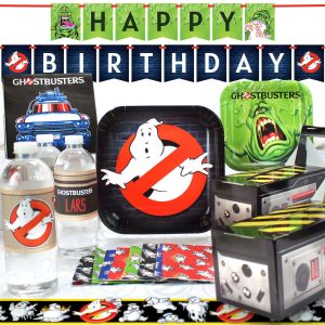 8 Guests Ghostbusters Deluxe Party Pack