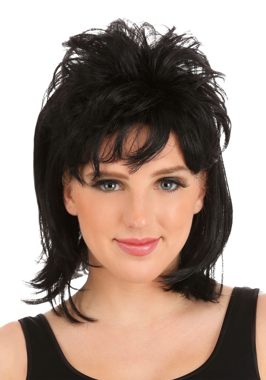 80s Adult Rocker Wig