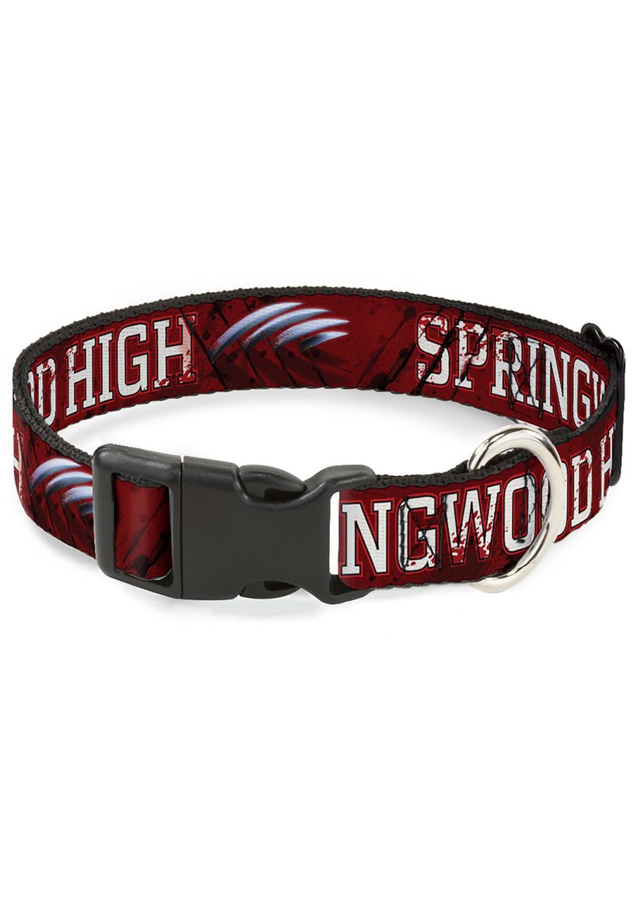 A Nightmare On Elm Street Springwood High Pet Collar